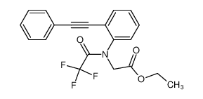 [(2-Phenylethynyl-phenyl)-(2,2,2-trifluoro-acetyl)-amino]-acetic acid ethyl ester CAS:284496-13-5 manufacturer & supplier