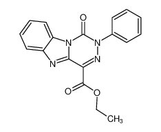 ethyl 1-oxo-2-phenyl-1,2-dihydrobenzo[4,5]imidazo[1,2-d][1,2,4]triazine-4-carboxylate CAS:284496-69-1 manufacturer & supplier