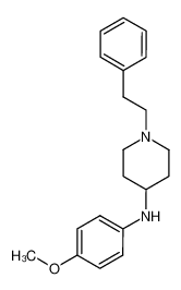 4-methoxyphenyl-[1-(2-phenylethyl)-piperidin-4-yl]-amine CAS:28456-24-8 manufacturer & supplier