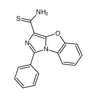 1-phenyl-benzo[d]imidazo[5,1-b]oxazole-3-carbothioic acid amide CAS:28459-15-6 manufacturer & supplier