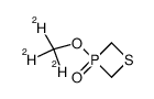 3-trideuteriomethoxy-[1,3]thiaphosphetane 3-oxide CAS:28459-98-5 manufacturer & supplier