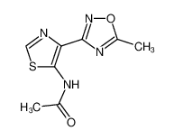 N-[4-(5-methyl-[1,2,4]oxadiazol-3-yl)-thiazol-5-yl]-acetamide CAS:2846-91-5 manufacturer & supplier