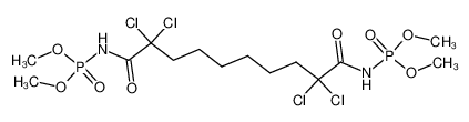 [2,2,9,9-Tetrachloro-10-(dimethoxy-phosphorylamino)-10-oxo-decanoyl]-phosphoramidic acid dimethyl ester CAS:28461-09-8 manufacturer & supplier