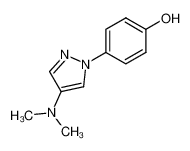 4-(4-dimethylamino-pyrazol-1-yl)-phenol CAS:28466-47-9 manufacturer & supplier