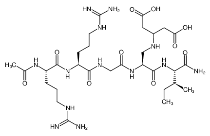 3-(((6S,9S,15S)-6-acetamido-1-amino-15-(((2S,3S)-1-amino-3-methyl-1-oxopentan-2-yl)carbamoyl)-9-(3-guanidinopropyl)-1-imino-7,10,13-trioxo-2,8,11,14-tetraazahexadecan-16-yl)amino)pentanedioic acid CAS:284660-71-5 manufacturer & supplier