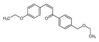 (E)-1-[4-(ethoxymethyl)phenyl]-3-(4-ethoxyphenyl)prop-2-en-1-one CAS:284664-31-9 manufacturer & supplier