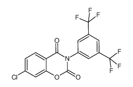 3-(3,5-bis(trifluoromethyl)phenyl)-7-chloro-2H-benzo[e][1,3]oxazine-2,4(3H)-dione CAS:284664-73-9 manufacturer & supplier