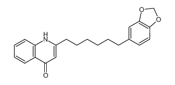 2-{6'-(2H-benzo[d]-1',3'-dioxolen-5'-yl)hexyl}-hydroquinolin-4-one CAS:284674-81-3 manufacturer & supplier