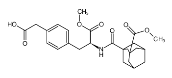 N-(3-methoxycarbonyladamant-1-ylcarbonyl)-(L)-4-(carboxymethyl)phenylalanine methyl ester CAS:284688-90-0 manufacturer & supplier