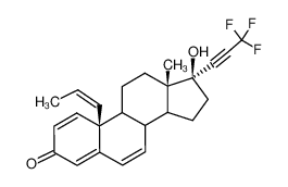 (Z)-19-Ethyliden-17β-hydroxy-17(trifluor-1-propinyl)-androsta-1,4,6-trien-3-on CAS:28477-68-1 manufacturer & supplier