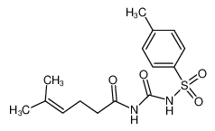 1-(5-methyl-4-hexenoyl)-3-(p-tolylsulfonyl)-urea CAS:28490-29-1 manufacturer & supplier