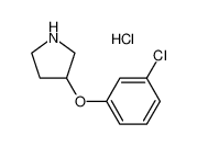 3-(3-Chlorophenoxy)pyrrolidine hydrochloride CAS:28491-00-1 manufacturer & supplier