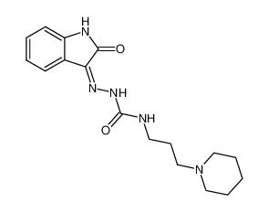 (Z)-2-(2-oxoindolin-3-ylidene)-N-(3-(piperidin-1-yl)propyl)hydrazine-1-carboxamide CAS:28492-88-8 manufacturer & supplier