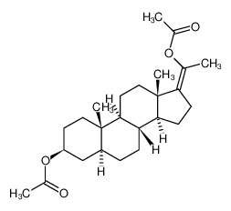 1-((3S,5S,8R,9S,10S,13S,14S)-3-acetoxy-10,13-dimethylhexadecahydro-17H-cyclopenta[a]phenanthren-17-ylidene)ethyl acetate CAS:28507-81-5 manufacturer & supplier