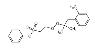 2-(1,1-Dimethyl-2-o-tolyl-ethylperoxy)-ethanesulfonic acid phenyl ester CAS:28509-32-2 manufacturer & supplier