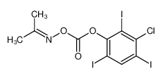 propan-2-one O-((3-chloro-2,4,6-triiodophenoxy)carbonyl) oxime CAS:28512-91-6 manufacturer & supplier