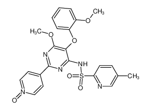 5-methyl-pyridine-2-sulfonic acid [6-methoxy-5-(2-methoxy-phenoxy)-2-(1-oxy-pyridin-4-yl)-pyrimidin-4-yl]-amide CAS:285135-67-3 manufacturer & supplier