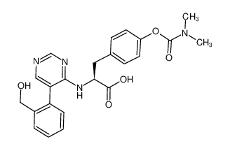 N-(5-(hydroxymethylphenyl)pyrimidin-4-yl)-L-4-(N,N-dimethylcarbamyloxy)phenylalanine CAS:285140-31-0 manufacturer & supplier