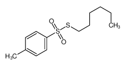 1-hexylsulfanylsulfonyl-4-methylbenzene CAS:28519-32-6 manufacturer & supplier