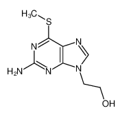 2-(2-amino-6-methylsulfanylpurin-9-yl)ethanol CAS:2852-30-4 manufacturer & supplier