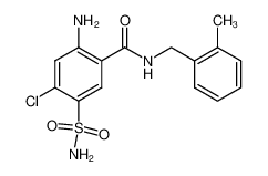 2-Amino-4-chloro-N-(2-methyl-benzyl)-5-sulfamoyl-benzamide CAS:28524-68-7 manufacturer & supplier