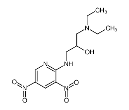 1-diethylamino-3-(3,5-dinitro-pyridin-2-ylamino)-propan-2-ol CAS:2853-47-6 manufacturer & supplier