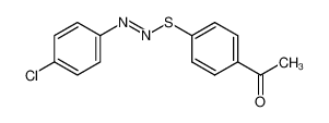 1-(4-(((4-chlorophenyl)diazenyl)thio)phenyl)ethan-1-one CAS:28532-87-8 manufacturer & supplier