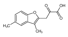 3-(3,5-dimethyl-benzofuran-2-yl)-2-oxo-propionic acid CAS:28534-71-6 manufacturer & supplier