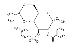 methyl 4,6-O-benzylidene-2-O-benzoyl-3-O-p-tolylsulfonyl-α-D-glucopyranoside CAS:28538-12-7 manufacturer & supplier