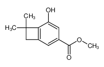 5-Hydroxy-7,7-dimethyl-bicyclo[4.2.0]octa-1(6),2,4-triene-3-carboxylic acid methyl ester CAS:28538-63-8 manufacturer & supplier