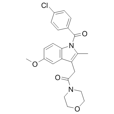 2-[1-(4-chlorobenzoyl)-5-methoxy-2-methylindol-3-yl]-1-morpholin-4-ylethanone CAS:2854-32-2 manufacturer & supplier