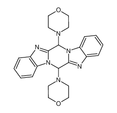 6,13-di-morpholin-4-yl-6H,13H-bis-(benzo[4,5]imidazo)[1,2-a;1'2'-d]pyrazine CAS:2854-42-4 manufacturer & supplier