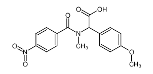 C-(4-methoxyphenyl)-N-methyl-N-(4-nitrobenzoyl)glycine CAS:28544-49-2 manufacturer & supplier