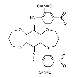 3,11-bis(2-(2,4-dinitrophenyl)hydrazineylidene)-1,5,9,13-tetraoxacyclohexadecane CAS:28545-12-2 manufacturer & supplier