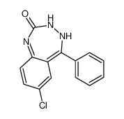 7-chloro-5-phenyl-3,4-dihydro-1,3,4-benzotriazepin-2-one CAS:2855-58-5 manufacturer & supplier