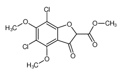 5.7-Dichlor-4.6-dimethoxy-2-methoxycarbonyl-cumaranon-(3) CAS:2855-83-6 manufacturer & supplier