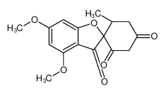 (2S,6'R)-4,6-Dimethoxy-6'-methyl-2'H,3H,4'H-spiro[1-benzofuran-2, 1'-cyclohexane]-2',3,4'-trione CAS:2855-92-7 manufacturer & supplier