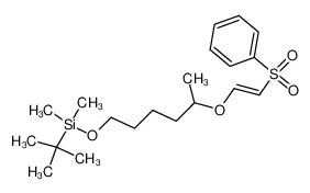 [5-((E)-2-Benzenesulfonyl-vinyloxy)-hexyloxy]-tert-butyl-dimethyl-silane CAS:285545-65-5 manufacturer & supplier