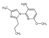 3-amino-6-methoxy-2-(4-methyl-2-propyl-imidazol-1-yl)-pyridine CAS:285552-27-4 manufacturer & supplier