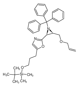 (2S,3R)-3-allyloxymethyl-2-[5-(3-tert-butyldimethylsilyloxypropyl)oxazol-2-yl]-1-tritylaziridine CAS:285556-78-7 manufacturer & supplier