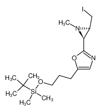 (2S,3R)-2-[5-(3-tert-butyldimethylsilyloxypropyl)oxazol-2-yl]-3-iodomethyl-1-methylaziridine CAS:285556-82-3 manufacturer & supplier