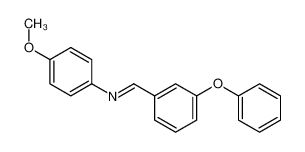 N-(4-methoxyphenyl)-1-(3-phenoxyphenyl)methanimine CAS:285561-79-7 manufacturer & supplier