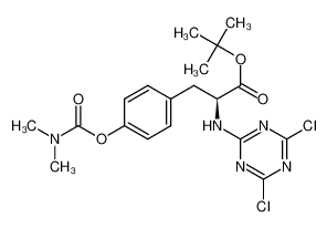 N-(4,6-dichloro-1,3,5-triazin-2-yl)-L-4-(N,N-dimethylcarbamyloxy)-phenylalanine tert-butyl ester CAS:285562-31-4 manufacturer & supplier