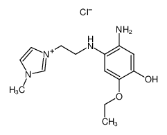 1-(2-(2-amino-5-ethoxy-4-hydroxyphenylamino)ethyl)-3-methyl-3H-imidazol-1-ium chloride CAS:285567-62-6 manufacturer & supplier