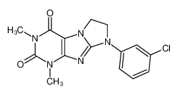 8-(3-chloro-phenyl)-1,3-dimethyl-7,8-dihydro-1H,6H-imidazo[2,1-f]purine-2,4-dione CAS:28557-27-9 manufacturer & supplier