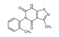 3-methyl-5-o-tolyl-7H-isothiazolo[5,4-d]pyrimidine-4,6-dione CAS:28562-04-1 manufacturer & supplier