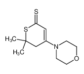 5,6-Dihydro-4-(4-morpholinyl)-6,6-dimethylthiopyran-2-thion CAS:28566-64-5 manufacturer & supplier