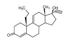 (10R,13S,17R)-17-Ethynyl-17-hydroxy-13-methyl-10-propyl-1,2,6,7,8,10,12,13,14,15,16,17-dodecahydro-cyclopenta[a]phenanthren-3-one CAS:2857-51-4 manufacturer & supplier