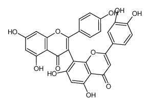 2'-(3,4-dihydroxyphenyl)-5,5',7,7'-tetrahydroxy-2-(4-hydroxyphenyl)-4H,4'H-[3,8'-bichromene]-4,4'-dione CAS:28570-47-0 manufacturer & supplier