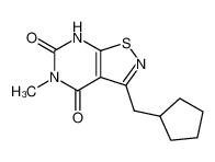 3-cyclopentylmethyl-5-methyl-7H-isothiazolo[5,4-d]pyrimidine-4,6-dione CAS:28570-82-3 manufacturer & supplier